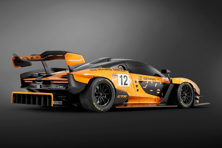 Mächtiger Diffusor am McLaren Senna GTR Concept