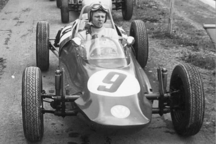 Am Anfang stand die Formel V: Jungstar Gijs van Lennep im Beach Formel V-Rennwagen
