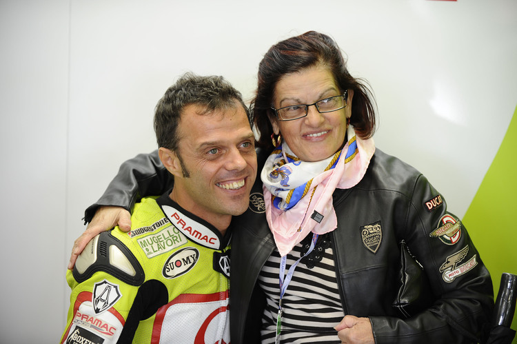 Loris Capirossi mit Fan