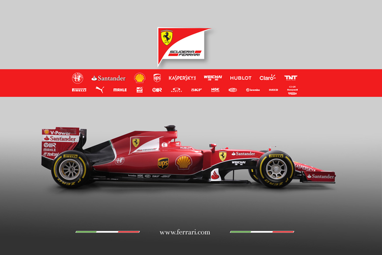 Ambitioniertes Ziel: Der 2015er-Ferrari soll wieder GP-Siege einfahren