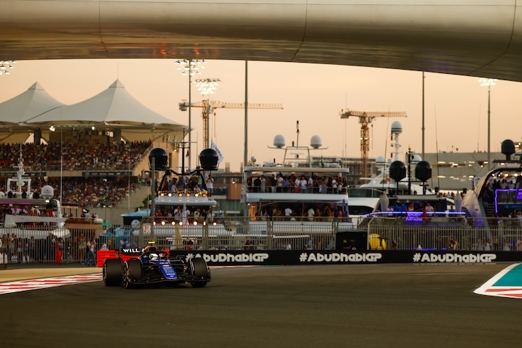 Letzte Ausfahrt im Williams: Franco Colapinto in Abu Dhabi