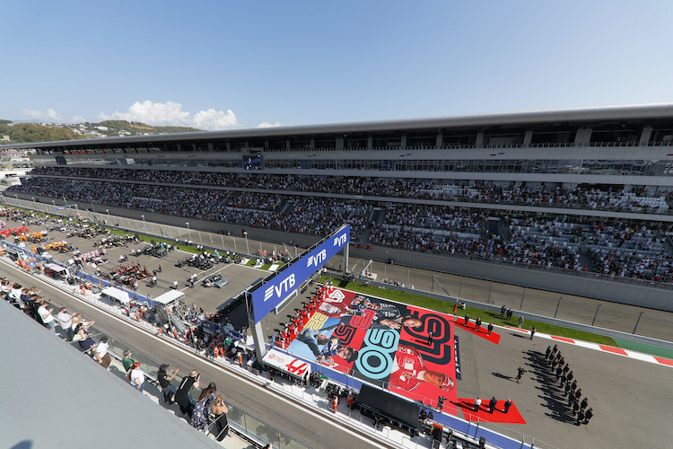 Formel 1 Sotschi 2021 Start Formel 1 Sotschi 2021 Start