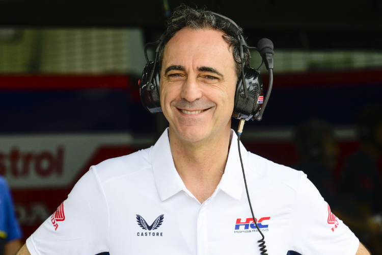 Depuis le 1er janvier 2025, le patron de la course MotoGP de Honda : Romano Albesiano