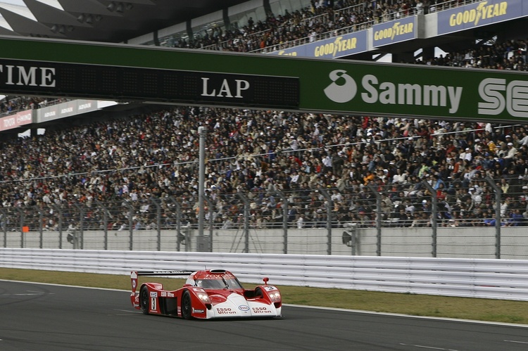 Im Jahre 2005 fuhr der Toyota TS020 in Fuji auch einige Demo-Runden