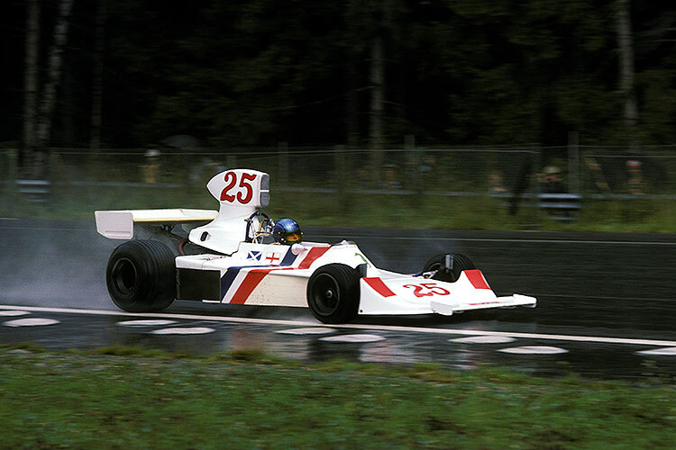 Brett Lunger auf dem Österreichring 1975