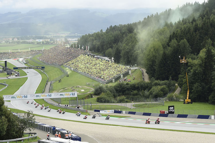 Österreich-GP: Beste Stimmung auf den Zuschauerrängen