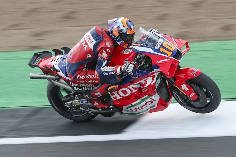 Honda-Pilot Luca Marini: Schnellster im ersten Qualifying