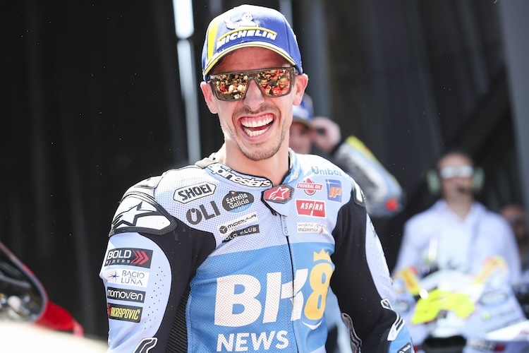 Mr. P2 auch am Samstag in Aragon: Alex Marquez