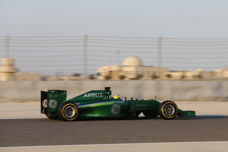 Marcus Ericsson drehte am dritten Testtag in Bahrain 98 Runden