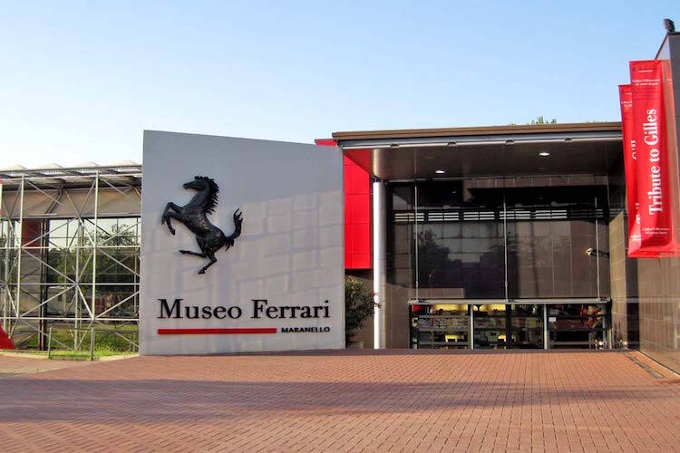 Das Ferrari-Museum in Maranello