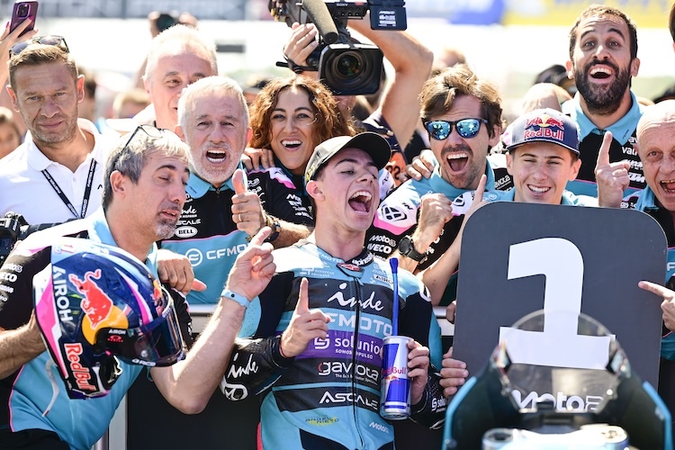 Jetzt auch Moto2-Sieger: David Alonso