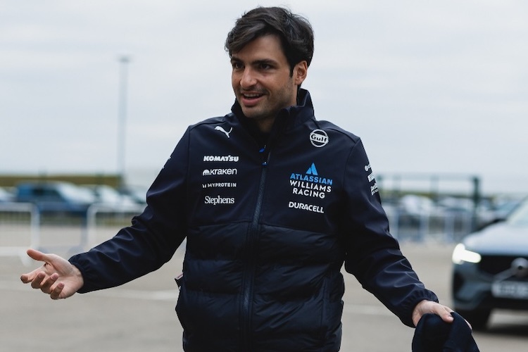 Carlos Sainz hat schon viel Zeit mit seinem neuen Team verbracht