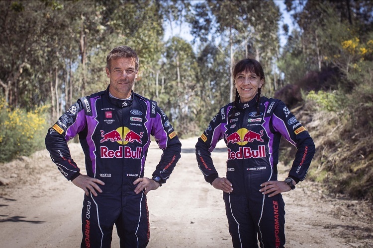Sébastien Loeb und Isabelle Galmiche