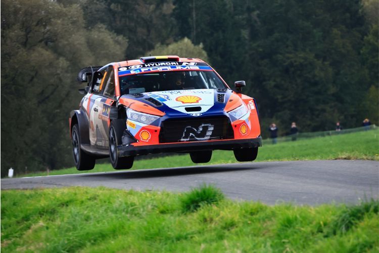 Hyundai-Pilot Ott Tänak gewann in 2024 die Central European Rally