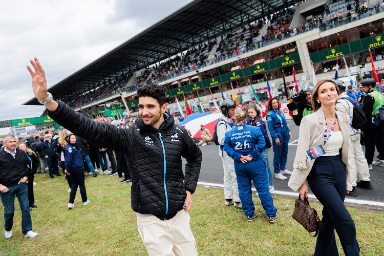 Esteban Ocon in Le Mans