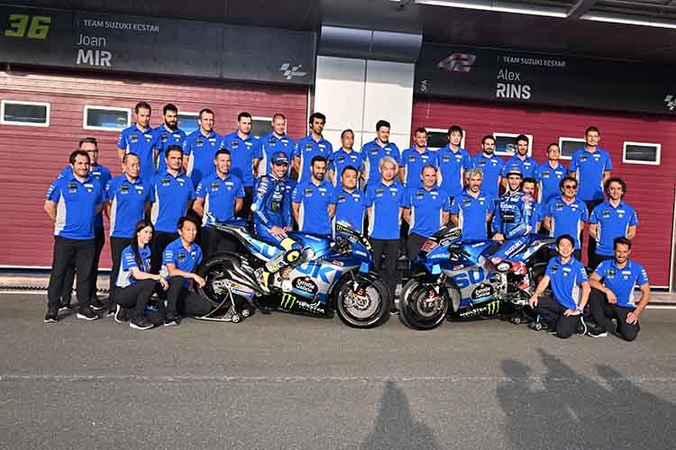 Das Suzuki-Team in Katar 2022