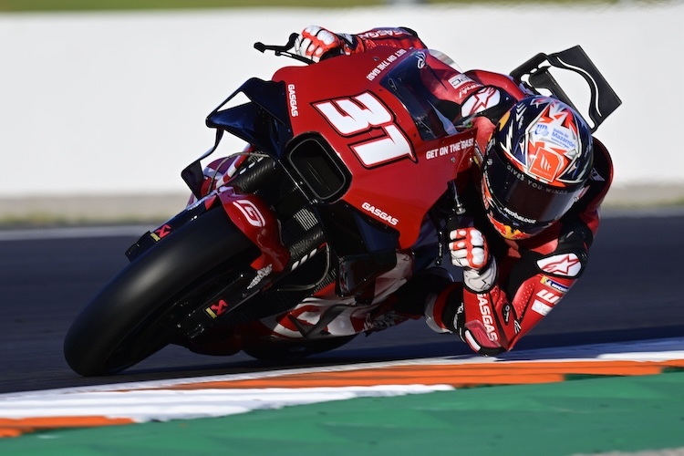 Sein Debüt auf dem MotoGP-Bike hat Acosta vergangenen Monat beim Test in Valencia absolviert