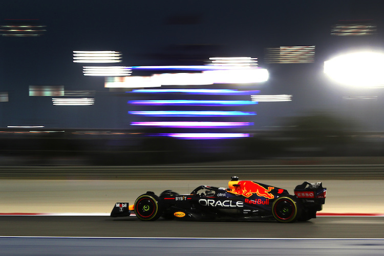 Max Verstappen drehte am letzten Test-Nachmittag in Bahrain 53 Runden