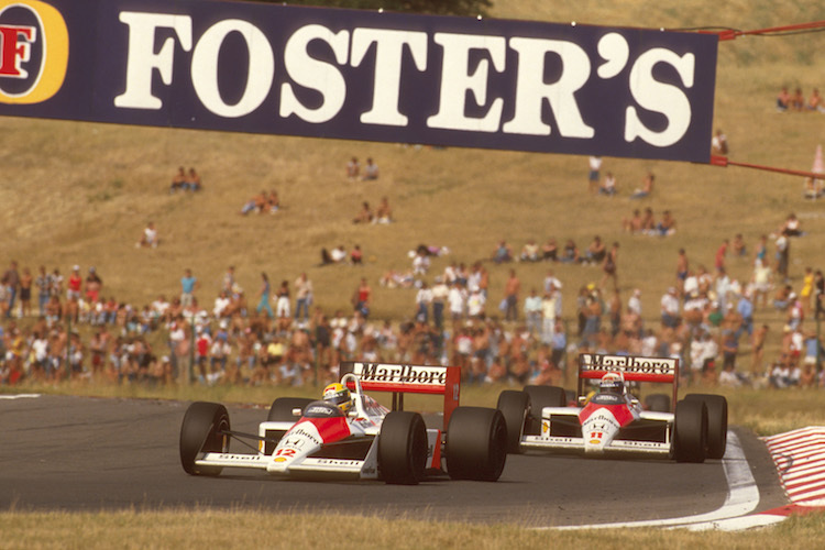 McLaren-Honda 1988 mit Ayrton Senna und Alain Prost
