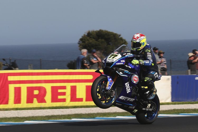 Domi-Aegerter-Yamaha-Starker-Start-schwaches-FP2