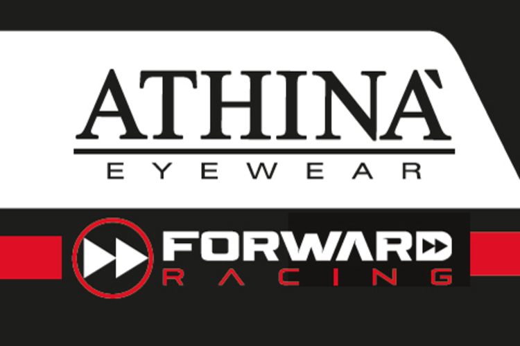 Das ist das neue Team-Logo von Forward Racing mit Sponsor «Athina Eyewear»