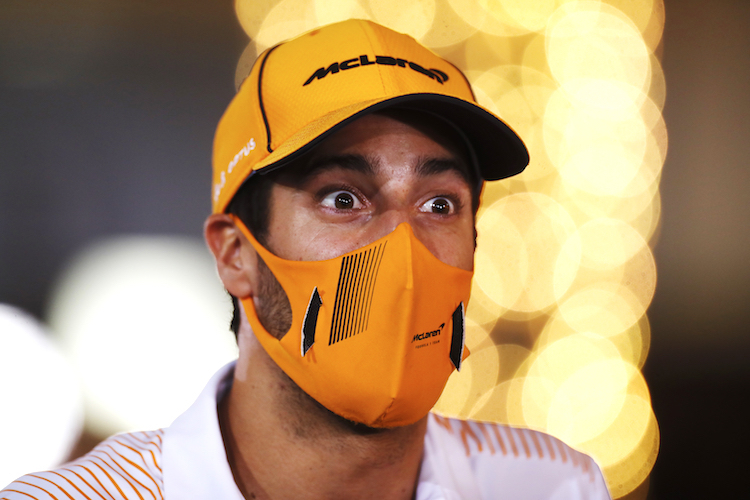 Daniel Ricciardo machte beim Angebot von Zak Brown grosse Augen