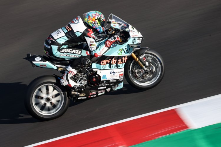 Chaz Davies in Magny-Cours