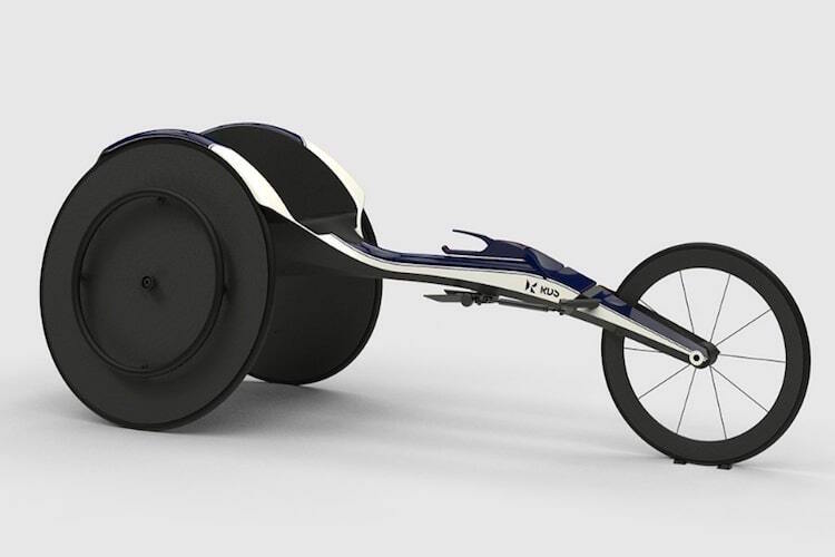 Mit diesem von AlphaTauri mitentwickelten Rollstuhl tritt Tomoya Ito in Tokio an