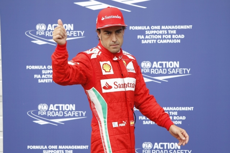 Fernando Alonso holte sich die Pole