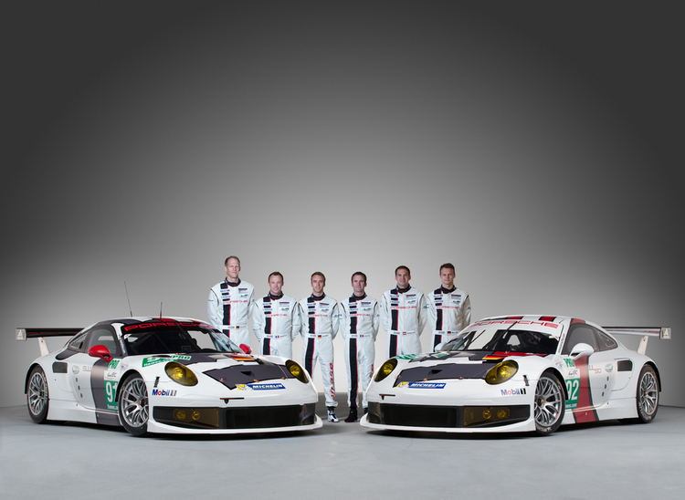 Porsche Team für die FIA WEC