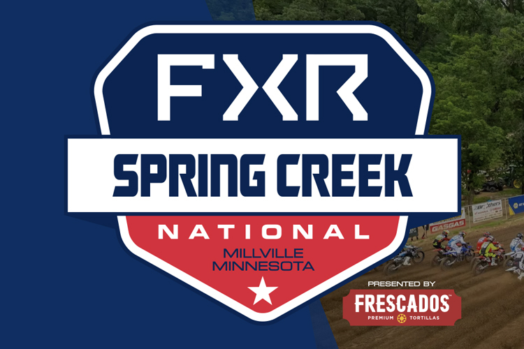 Im Spring Creek Motocross Park von Millville findet der 7. Lauf der US Nationals statt