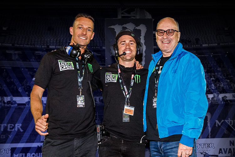 Ryan Sanderson, Adam Bailey und Tony Cochrane sind die Macher der künftigen Supercross-WM