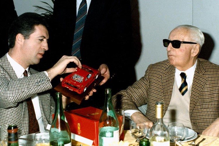 Piero und Enzo Ferrari