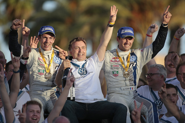 Bei VW gewann Capito drei Rallye-WM-Titel in Folge