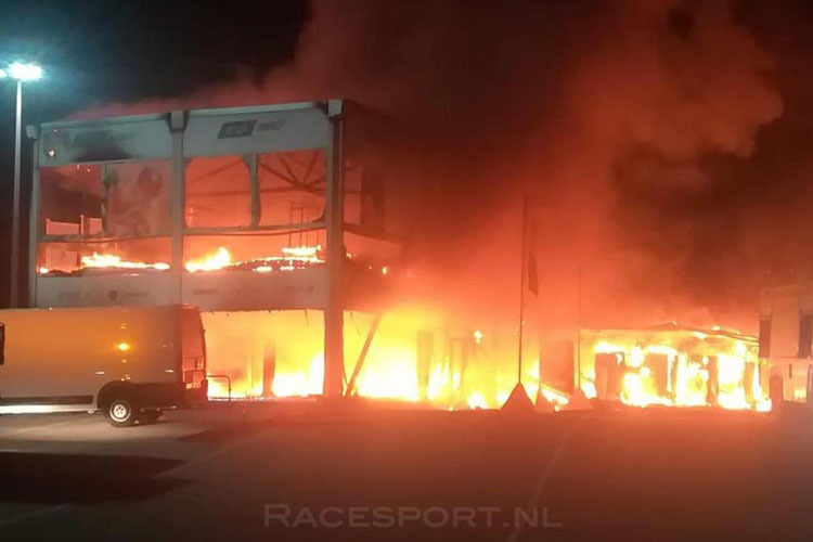 Schon am 14. März 2019 brannte der MotoE-Paddock in Jerez lichterloh