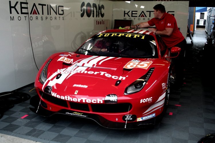 Schoen poliert: Der Ferrari 488 GTE