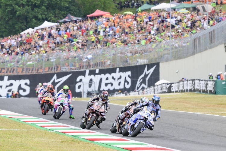 Auch Alex Marquez führte den GP an