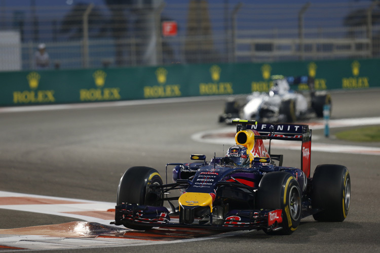 Daniel Ricciardo im Abu-Dhabi-GP 2014