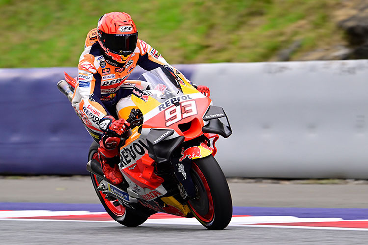 Marc Márquez: Platz 13 am Freitag