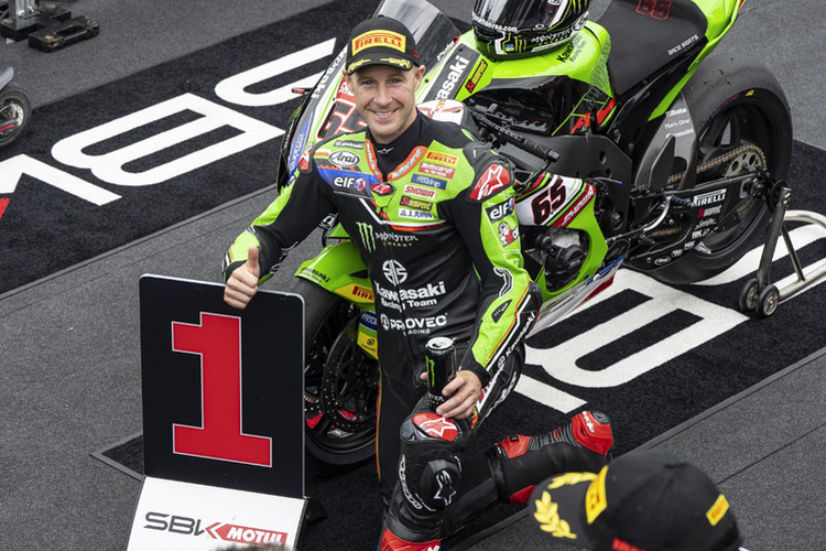 Eine Erfolgsgeschichte: Jonathan Rea mit Kawasaki