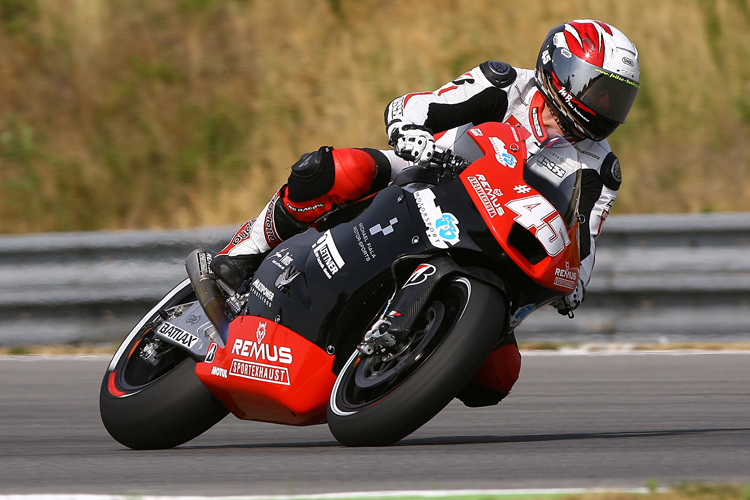 Martin Bauer beim MotoGP-Debüt in Brünn