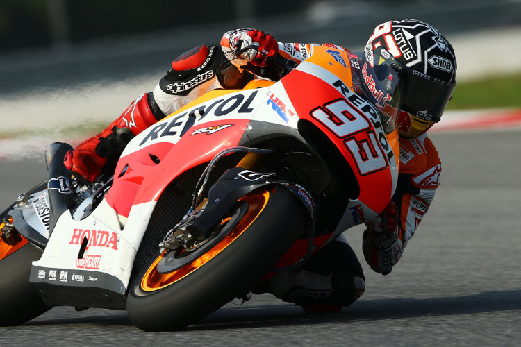 Weltmeister Marc Márquez in Sepang