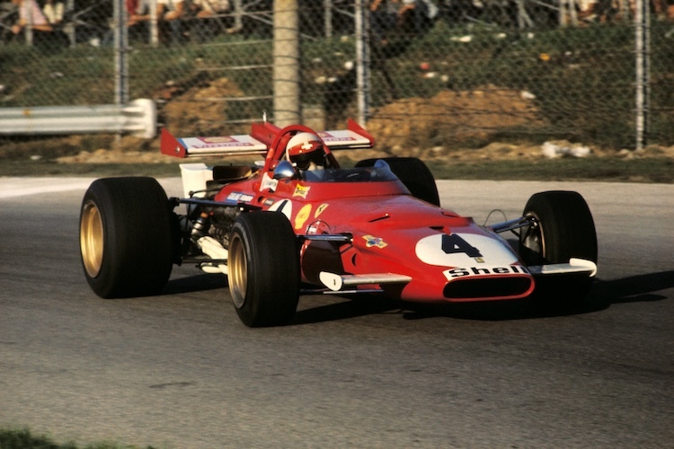 Clay Regazzoni gewinnt 1970 in Monza