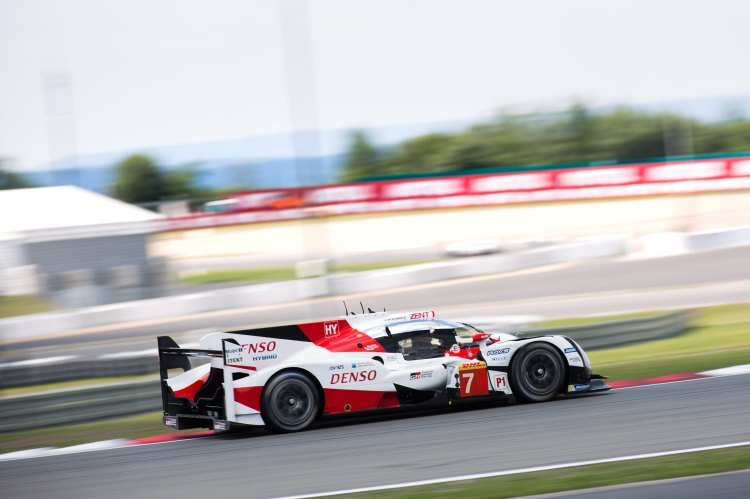 Schnellster in FP3 bei den 6h am Nürburgring: Der Toyota TS050 Hybrid von José María López