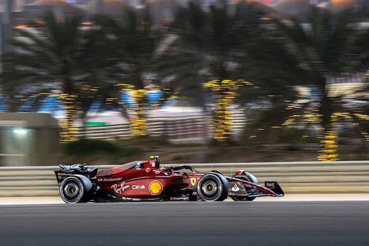 Carlos Sainz im Ferrari