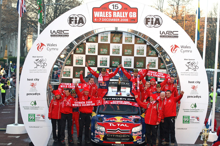 Die Sieger der Rallye Walles 2008