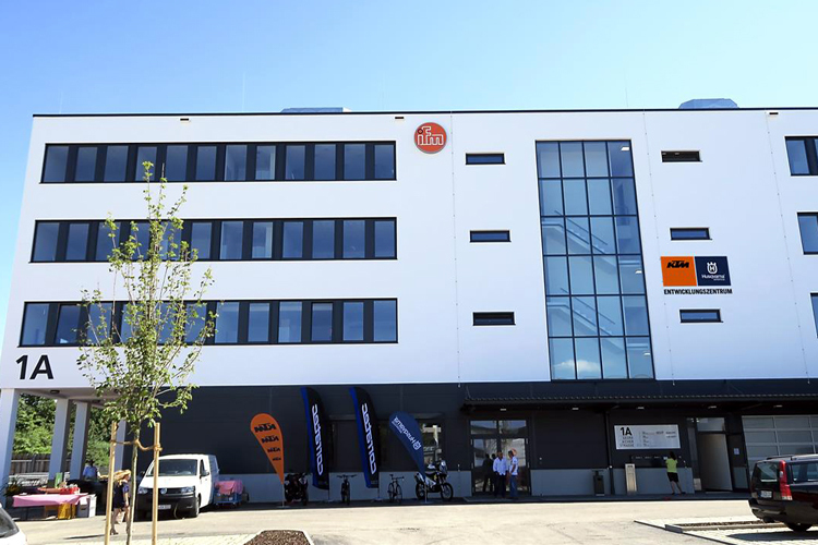 Das neue KTM-Entwicklungszentrums in Rosenheim