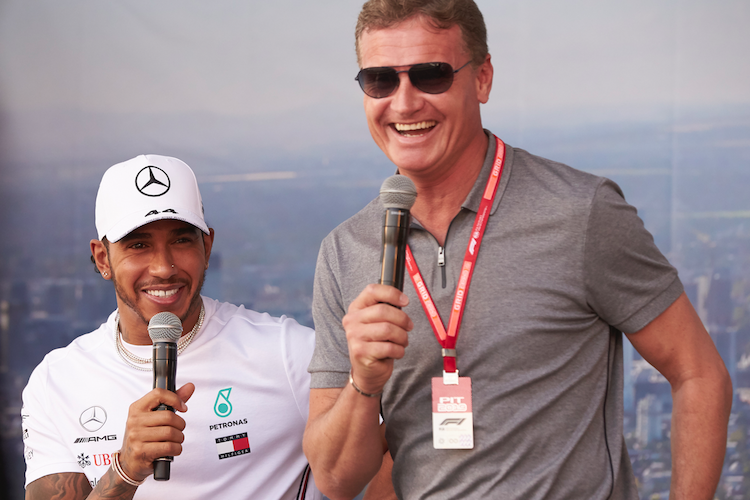 Lewis Hamilton und David Coulthard