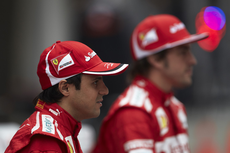 Felipe Massa: Schneller als Alonso, aber Glück sieht anders aus