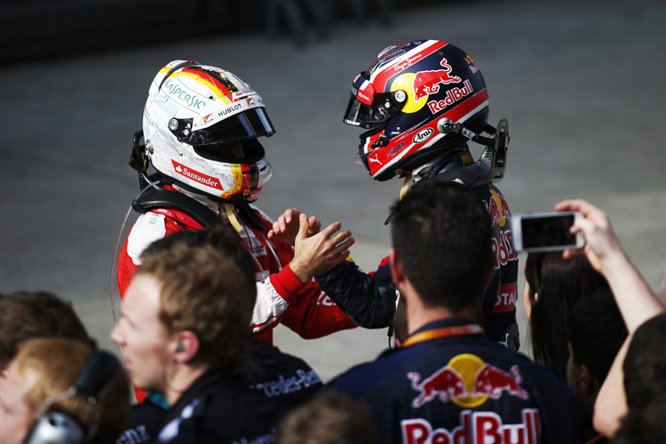  Sebastian Vettel über Daniil Kvyat: «Wir kommen gut miteinander aus»